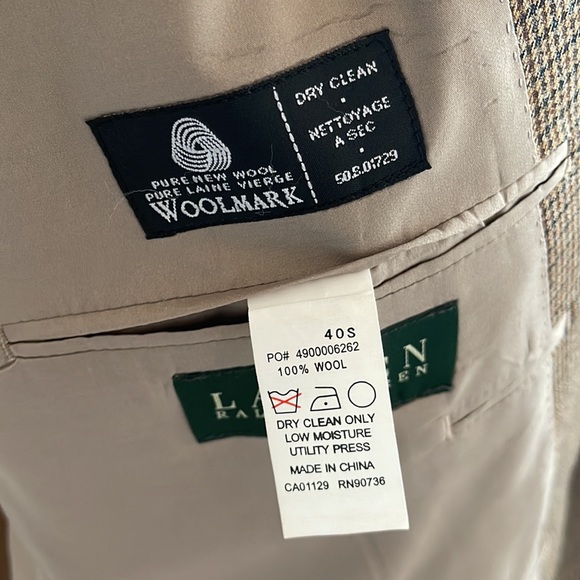 Lauren Ralph Lauren plaid sports jacket - Picture 4 of 5